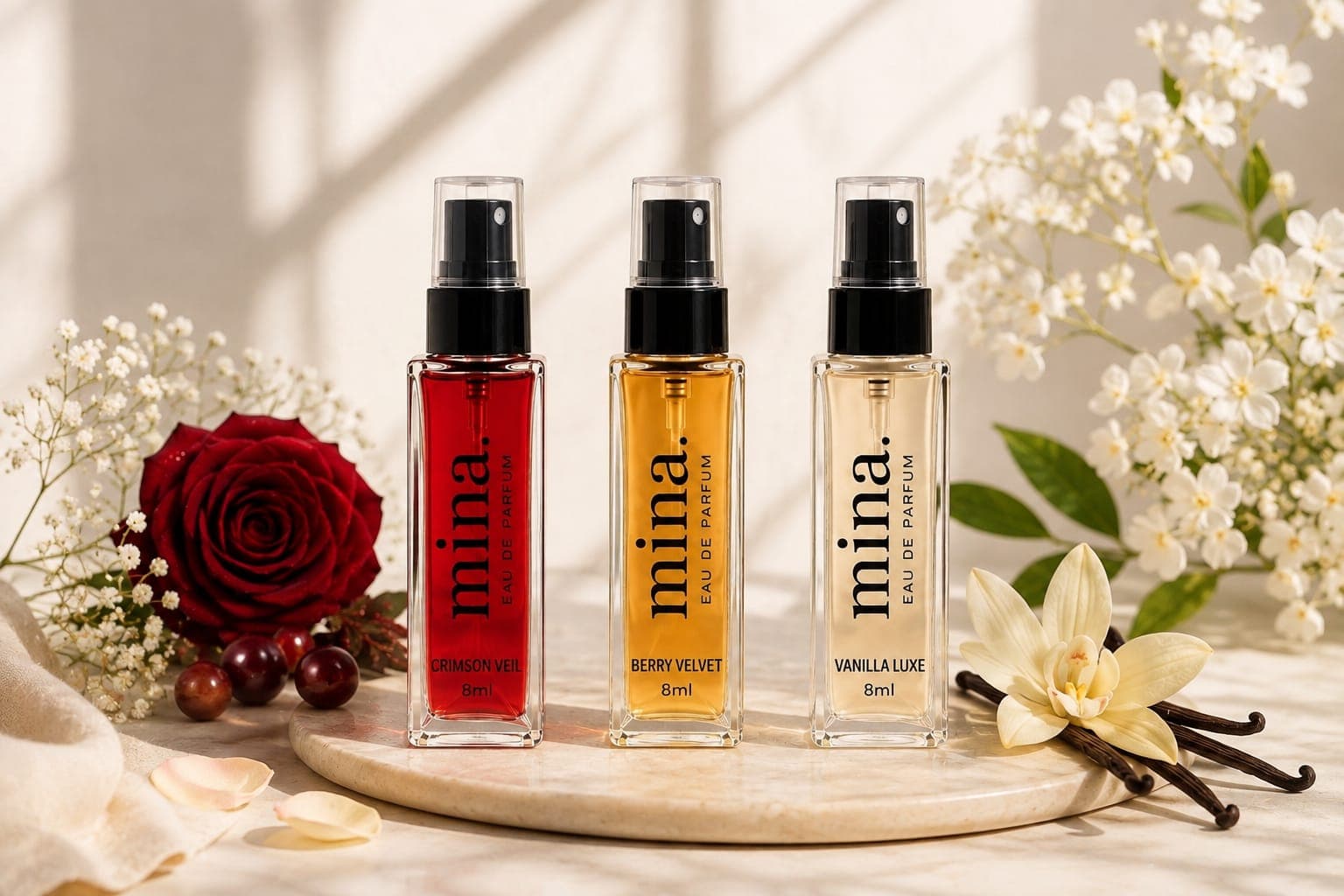 Mina Pocket Perfume Combo - 3 x 8ml